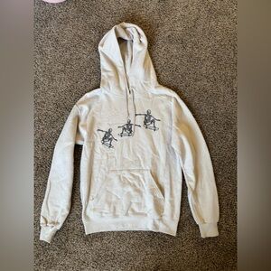 Zumiez Cream Graphic Hoodie